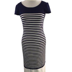 41 Hawthorn Rebekah Knit Sweater Dress Navy Sz M